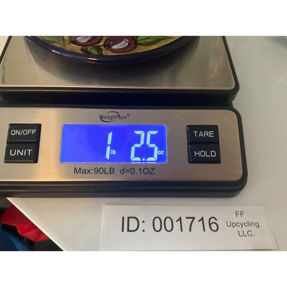 Bello Hugerz Hand Painted Tea set Ceramic 3 Pieces Colorful Fruits El Salvador C - Picture 10 of 10